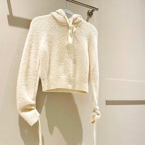 Ivory Helmut Lang hoodie